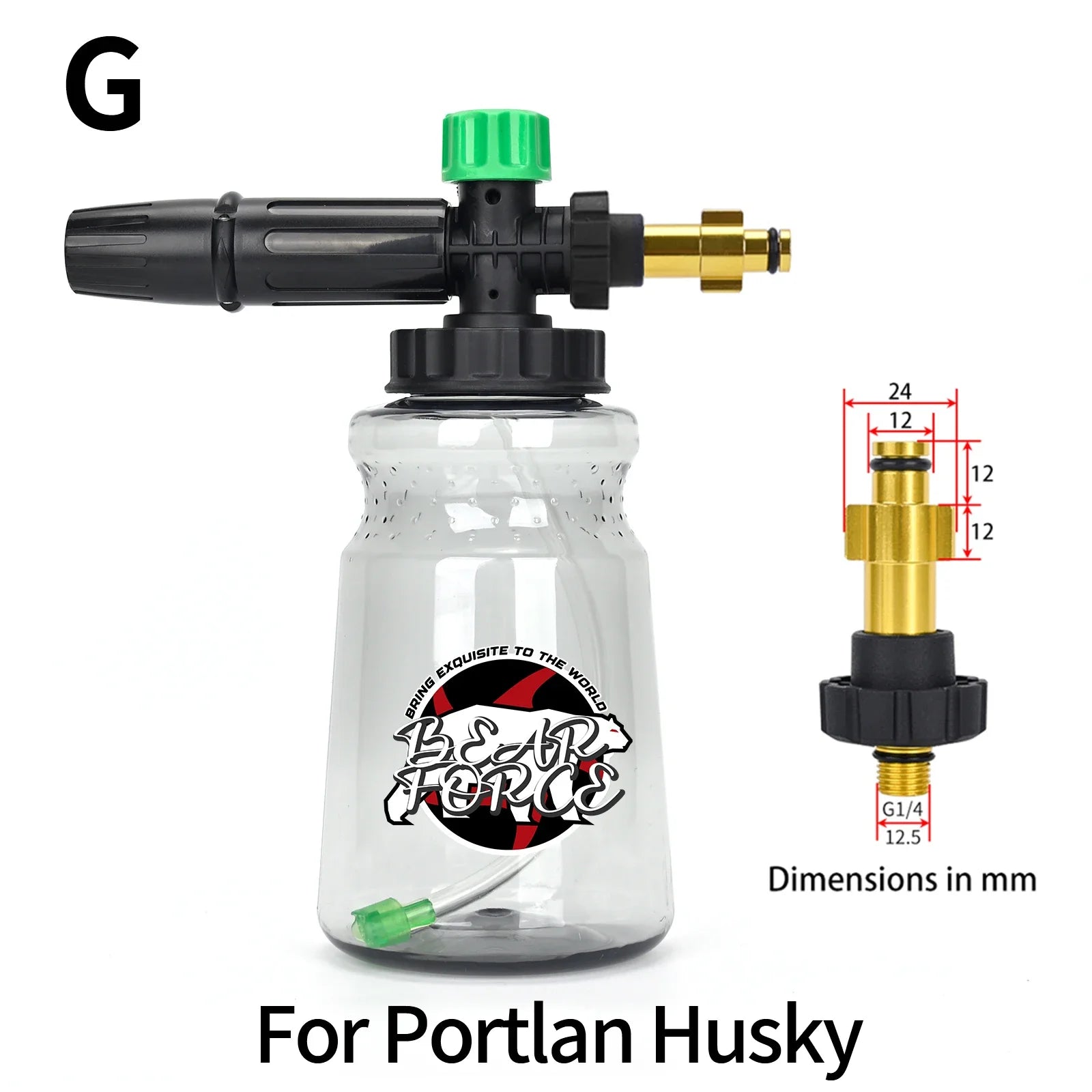 Pressure Washer Foam Lance Foam Nozzle Car Wash Foam Maker for Karcher Elitech Bort AR Bosch Michelin Pressure Washer