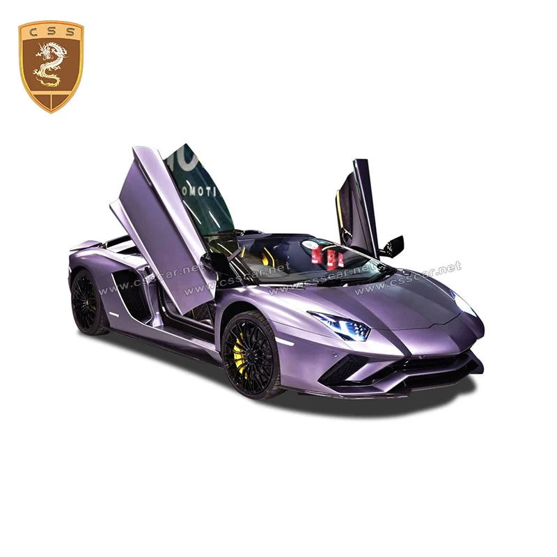 For Lamborghini Aventador S 2014-2016 LP740 OEM Front Bumper Car Styling Carbon Fiber LP700 Front Lip Diffuser Auto Accessories