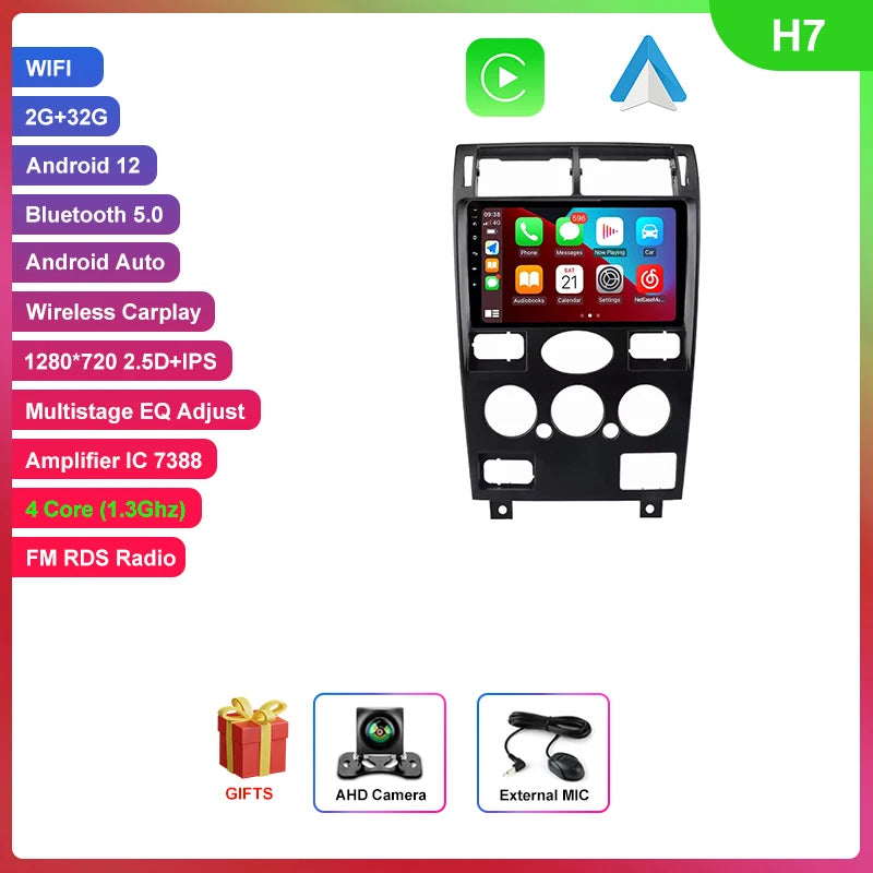 9 Inch 8 Core 4G BT DSP GPS Wireless Carplay Car Stereo Player Touch Screen Radio Android Multimedia For Ford Mondeo 3 2000~2007