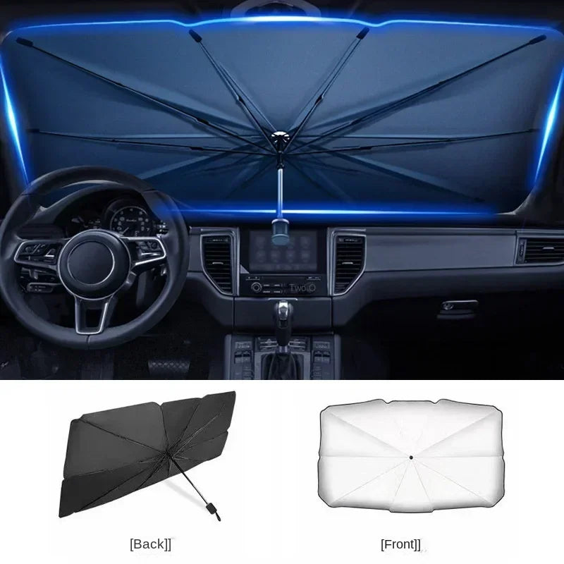 Baseus Windshield SunShade Umbrella Hemmed Edges Cover Protector Parasol Car Summer Sun Protection Front Window Sun Shade
