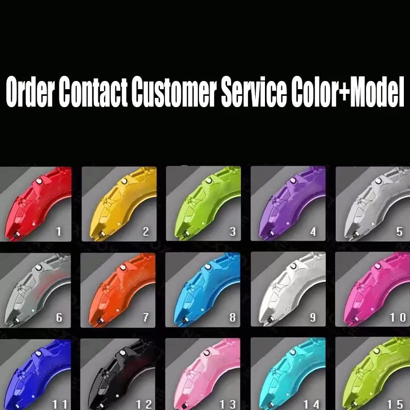 For Mercedes-Benz A/B/C/E/S/GLA/GLB/GLE/GLS/CLA/GLC hgh performance caliper cover brake caliper decoration customizable colors
