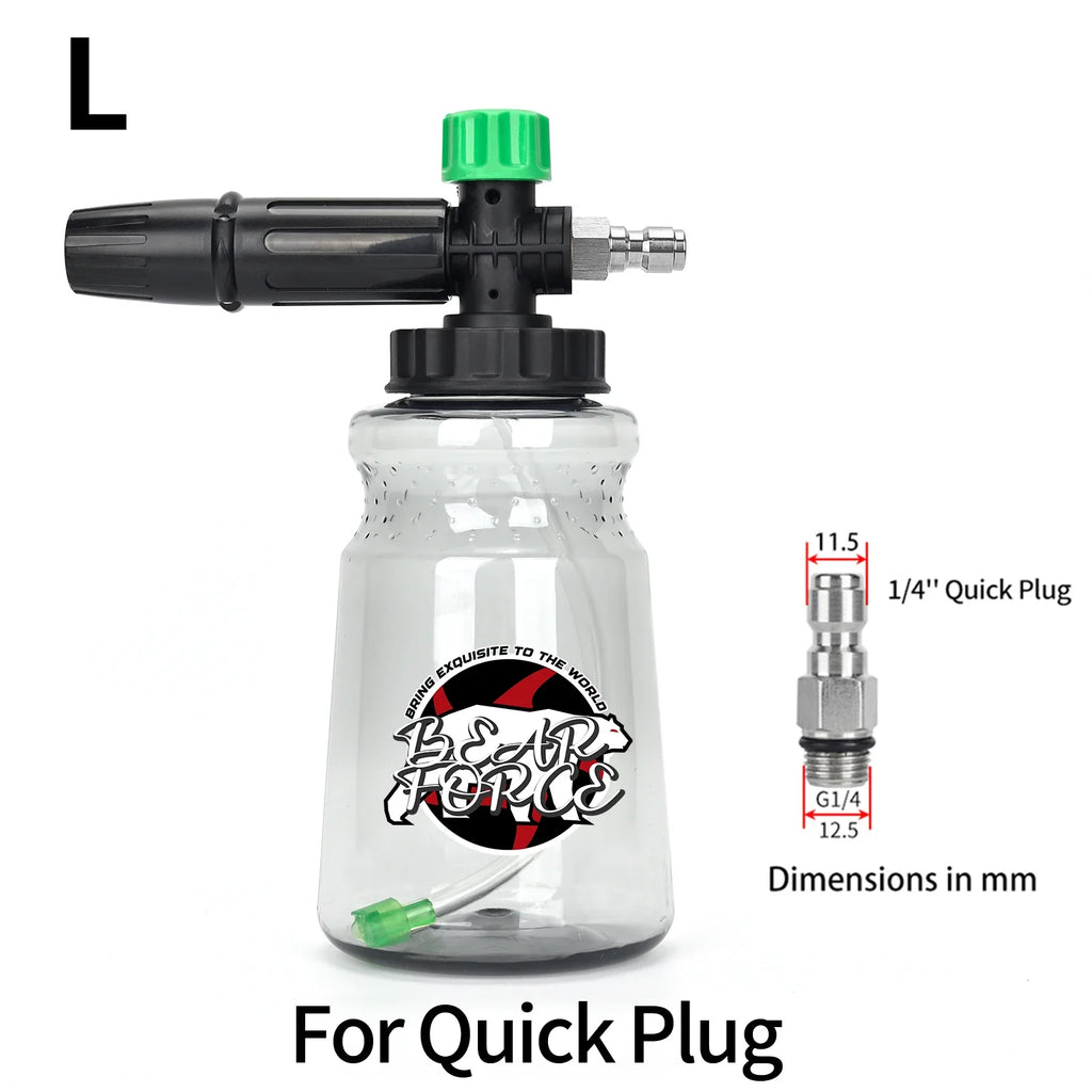Pressure Washer Foam Lance Foam Nozzle Car Wash Foam Maker for Karcher Elitech Bort AR Bosch Michelin Pressure Washer