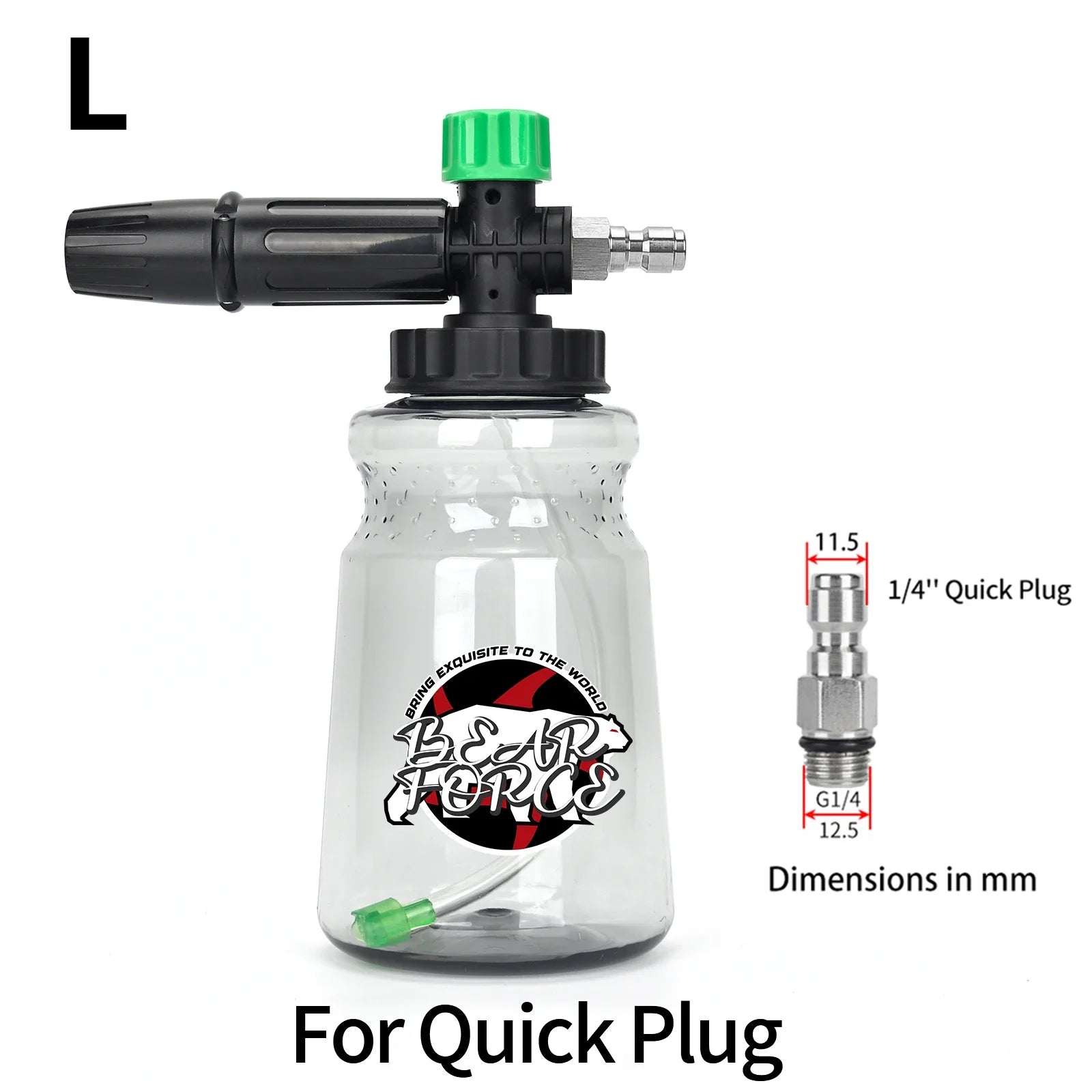 Pressure Washer Foam Lance Foam Nozzle Car Wash Foam Maker for Karcher Elitech Bort AR Bosch Michelin Pressure Washer