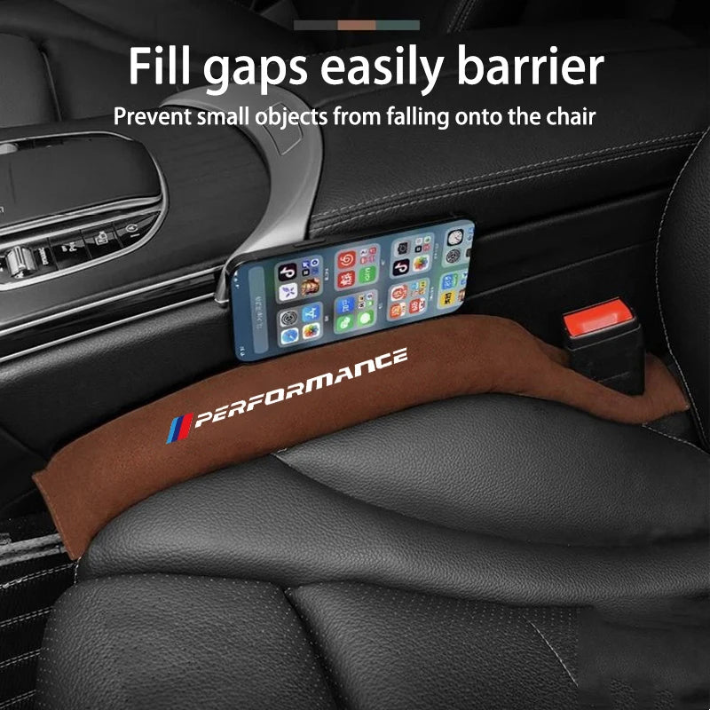 Car Seat Gap Filler Auto Seats Leak Stop Pad Leather Leak Pads Plug Spacer for BMW M Performance E39 E46 E60 E30 E36 E90 E87 F10