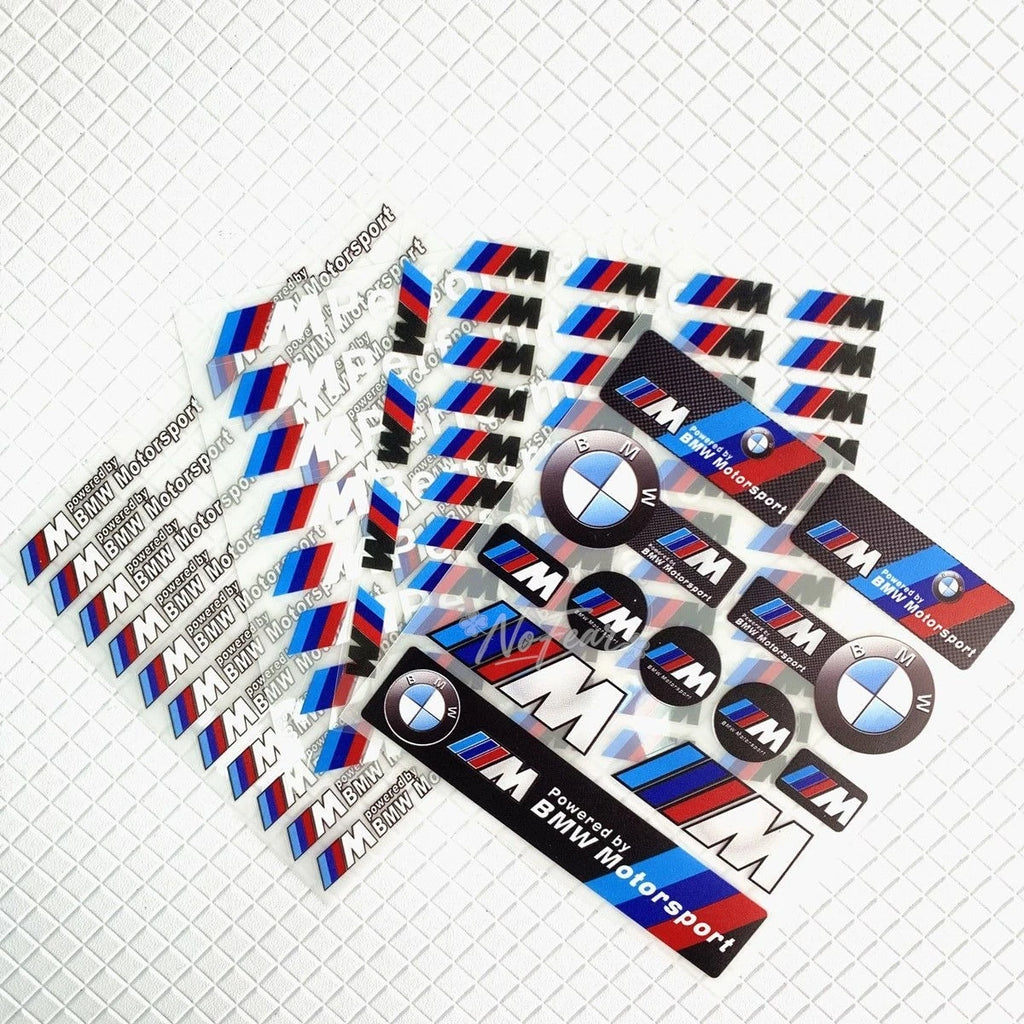 Car Interior Exterior Decoration Sticker For Bmw M 50TH Power Performance E28 E30 E34 E36 E46 E60 E90 F84 Waterproof Decal