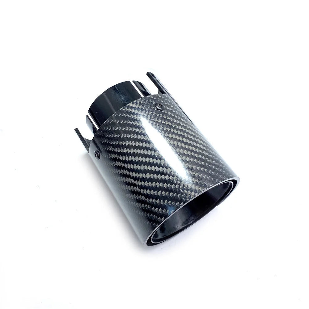 1PCS M Performance Carbon Fiber Exhaust Tip For BMW F87 M2 F80 M3 F82 F83 M4 Carbon Exhaust Tip Car Accessories