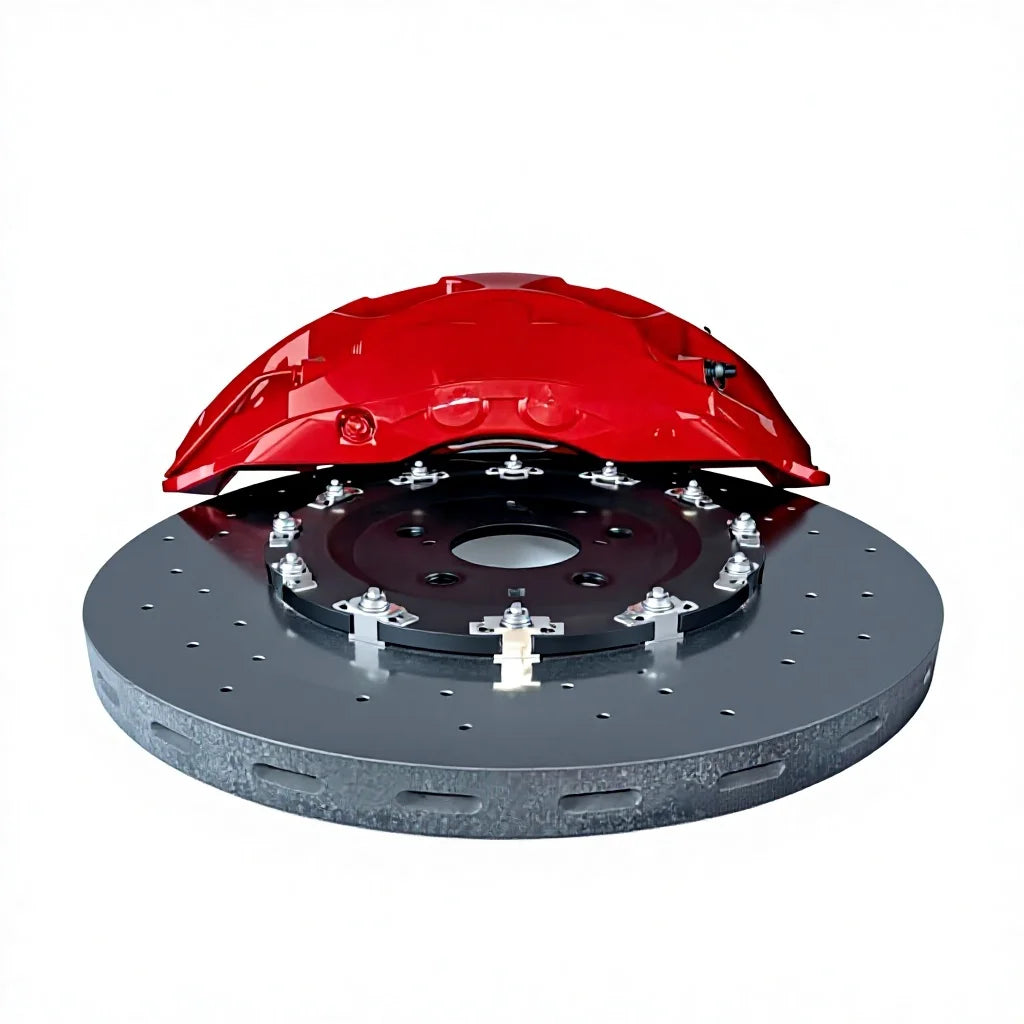 Hot Selling High Performance Racing Carbon Ceramic Brake Discs Full Set 355-440mm 10 Piston Calipers for 991 993