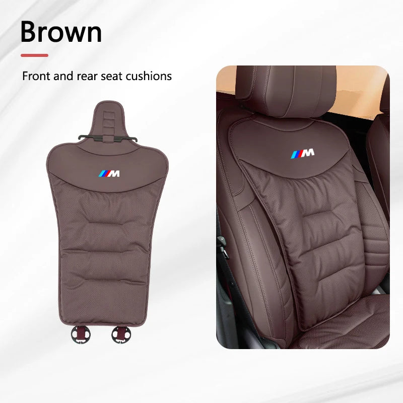 Car Breathable Seat Plush Cushion Velvet Pads Rear Seat Cover Sticker For BMW E46 E90 E60 E39 E36 E87 E92 E91 F20 X5 Performance