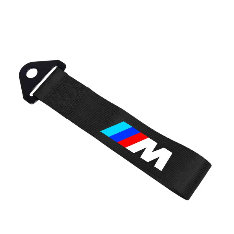 New Car Decorative Nylon Bumper Trailer Towing Ropes For BMW Performance M X1 X3 X5 E39 E46 E90 F20 E60 F30 M3 Auto Accessories
