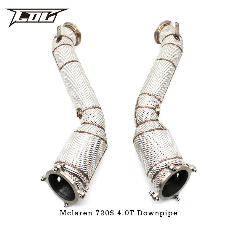 Boska Downpipe for  720s 4.0 2017-2019 High Flow Catted Downpipe Automotive Performance Accessories Exhaust Pipe