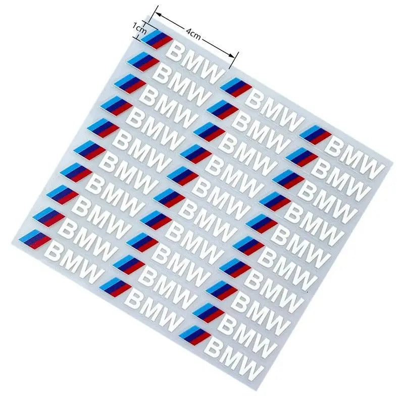 Car Body DIY Sticker Modification Waterproof Fuel Tank Reflective Decal For Bmw M Power Performance E30 E60 E90 i3 M5 M3 F10 F30