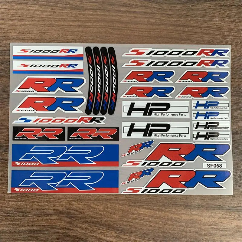 Car Body DIY Sticker Modification Waterproof Fuel Tank Reflective Decal For Bmw M Power Performance E30 E60 E90 i3 M5 M3 F10 F30