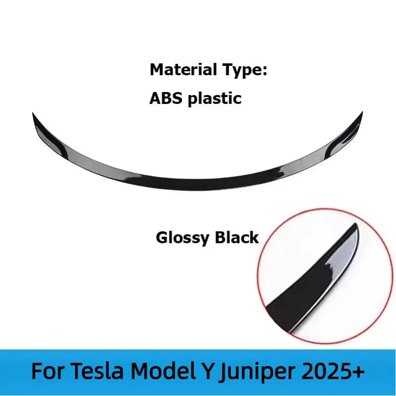 High-performance Matte Carbon Rear Trunk Spoilers Wing Tail For Tesla Model 3 Y Juniper 2026-2017 Tuning Accessories Refit