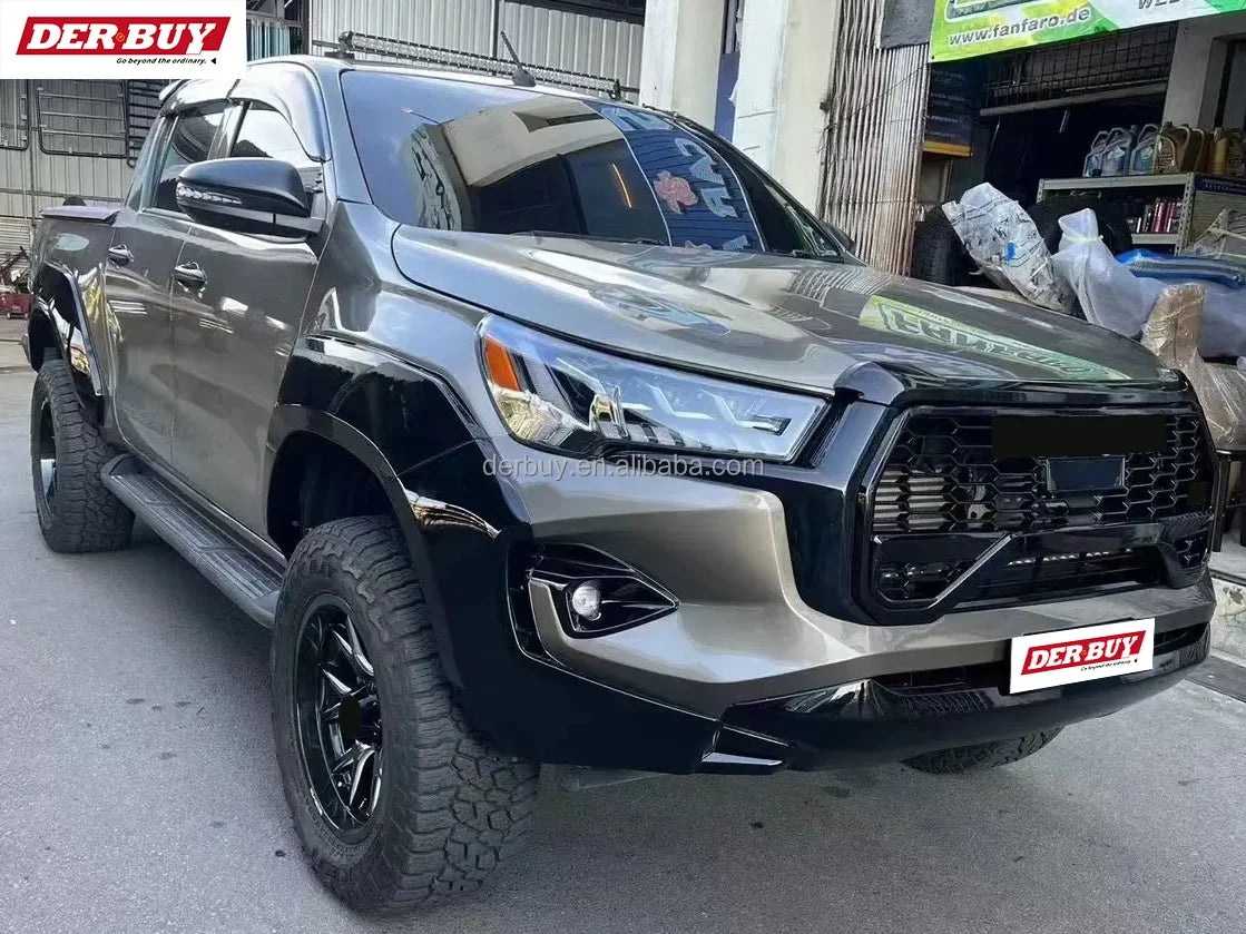 Car Bumper Body Kit Facelift Conversion Body Kit for Hilux Revo 2016+ Upade