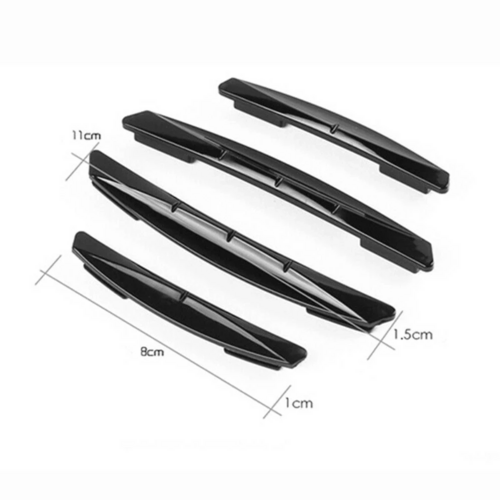 4x Anti-Collision Guard Strip Cover Car Accessories Door Edge Scratch