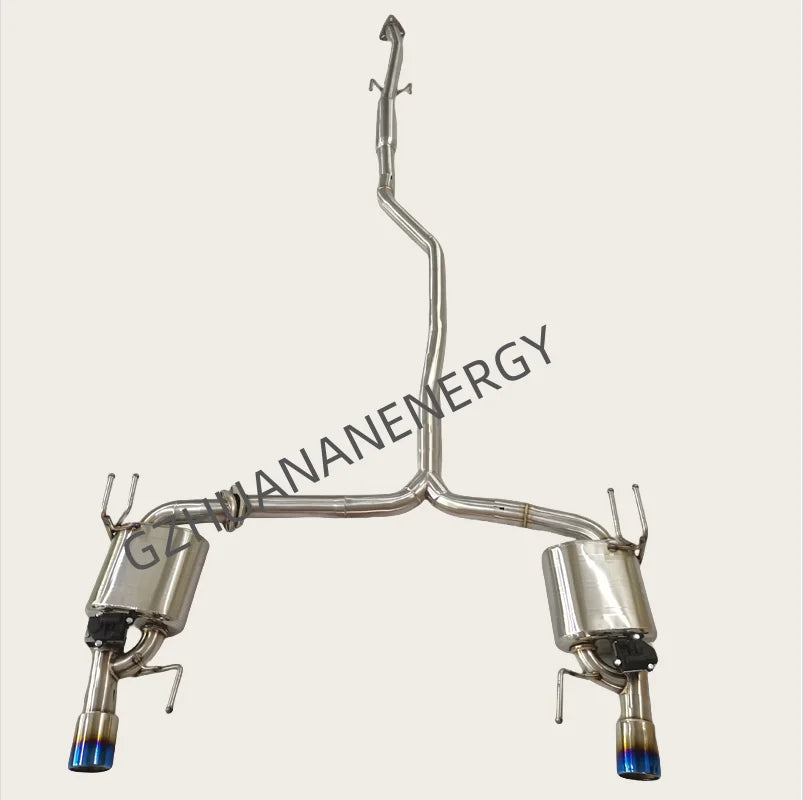 Performance Catback Exhaust for  Spirior 2.4 Stainless Steel Dual Muffler Automotive Exhaust Pipes System