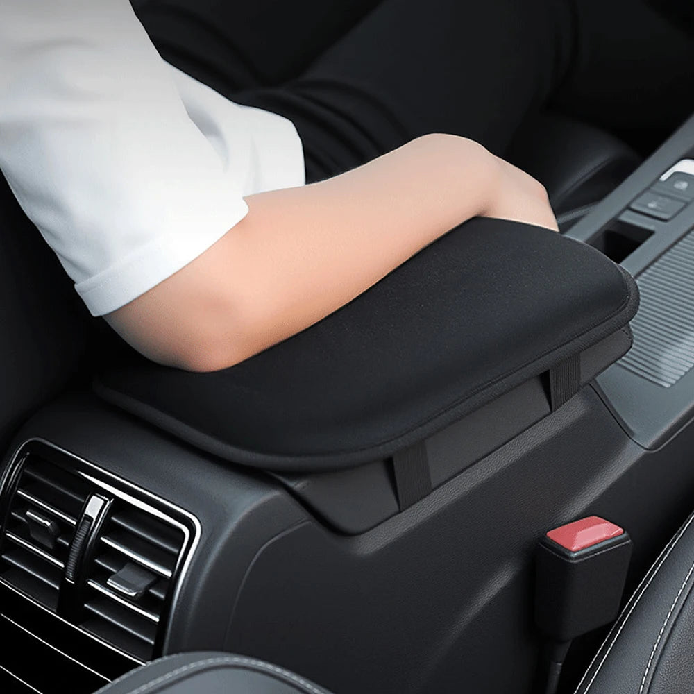 Car Armrest Box Pad Plush Car Center Console Protection Pad Soft And Comfortable Universal Auto Parts