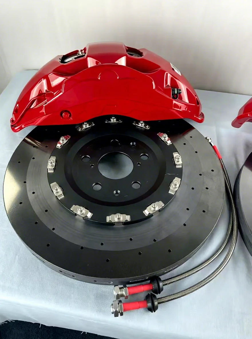 Hot Selling High Performance Racing Carbon Ceramic Brake Discs Full Set 355-440mm 10 Piston Calipers for 991 993
