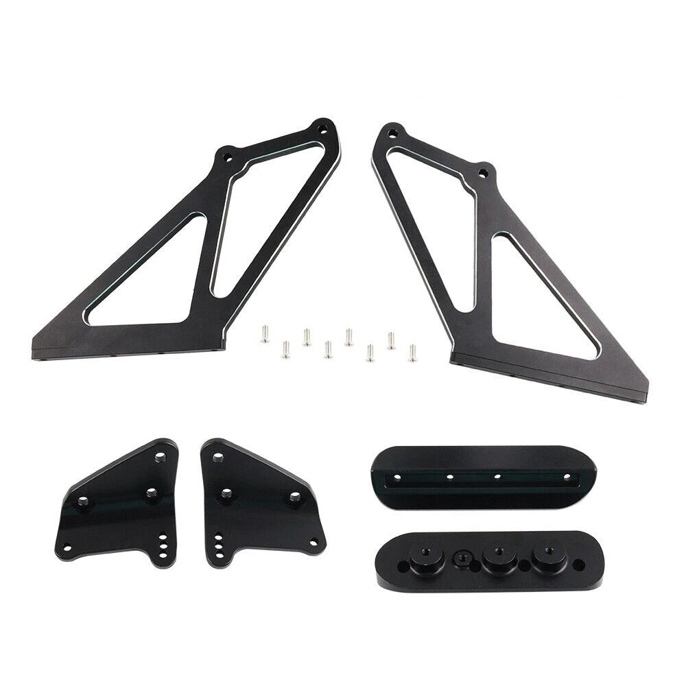 Rear High Mount Rear Wing Bracket Stay Kit for Honda Civic Type R FL5 Car Accessories 2023 2024 2025 Supply Performance Styling