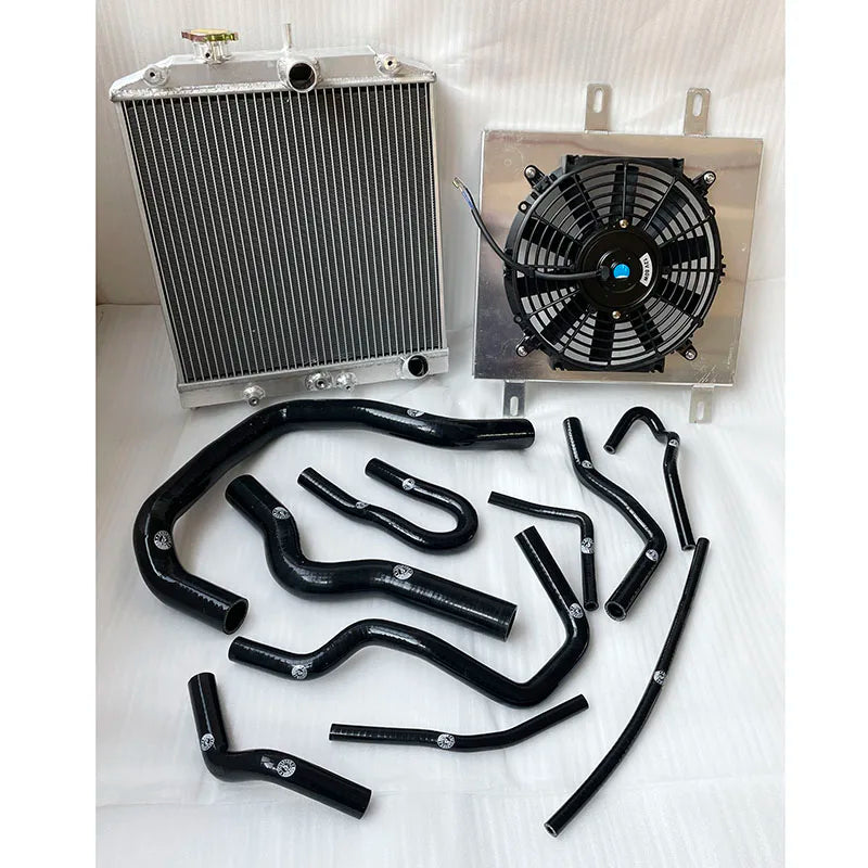 High performance 3 Row Racing Aluminum Radiator 60mm For Honda Civic EK EG DEl Sol Manual D15 D16 For CIVIC EK3 B16 B18 K8 92-98