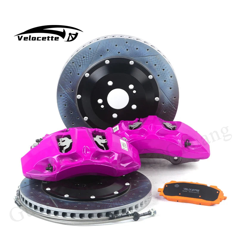 Car Exterior Accessories Front Brake Calipers 8N 10 Pistons Side Disc Brake Caliper Assembly Caliper Cover Tesla Model Y