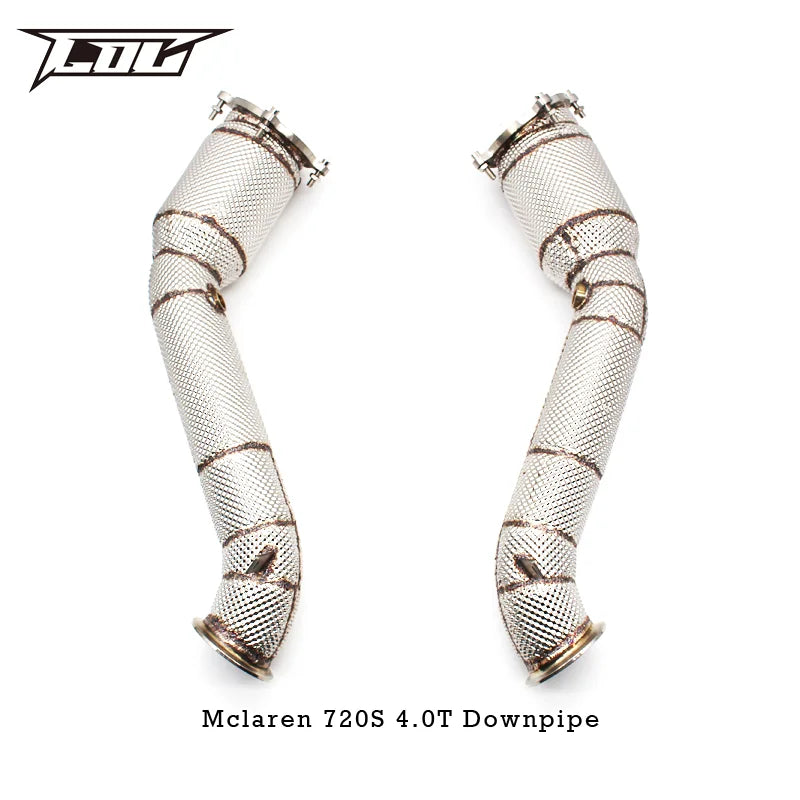 Boska Downpipe for  720s 4.0 2017-2019 High Flow Catted Downpipe Automotive Performance Accessories Exhaust Pipe