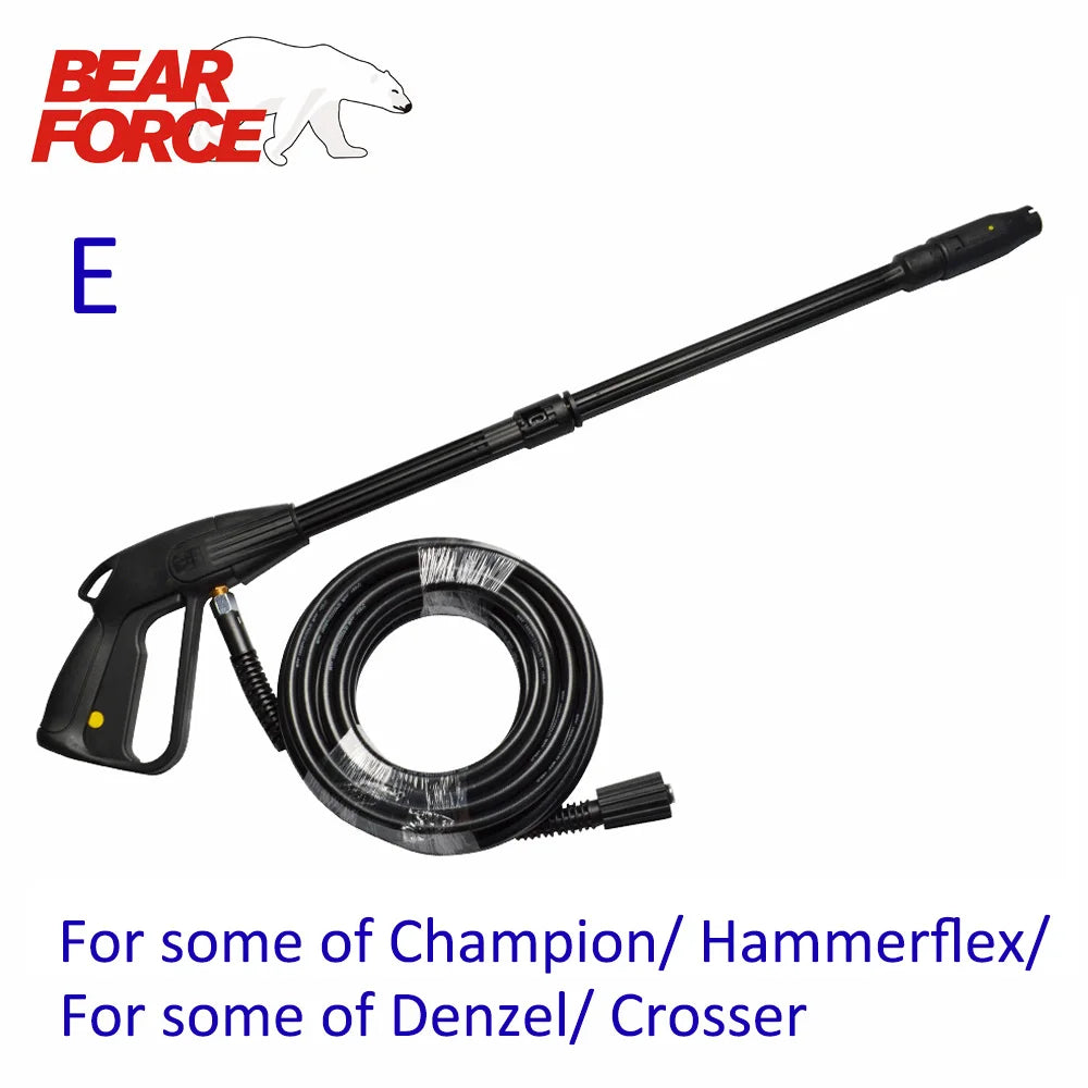 Pressure Washer Gun Hose Kit Car Washer Water Spray Gun Hose  for Karcher Champion Elitech Hammer Interskol Sterwins Lavor Bosch