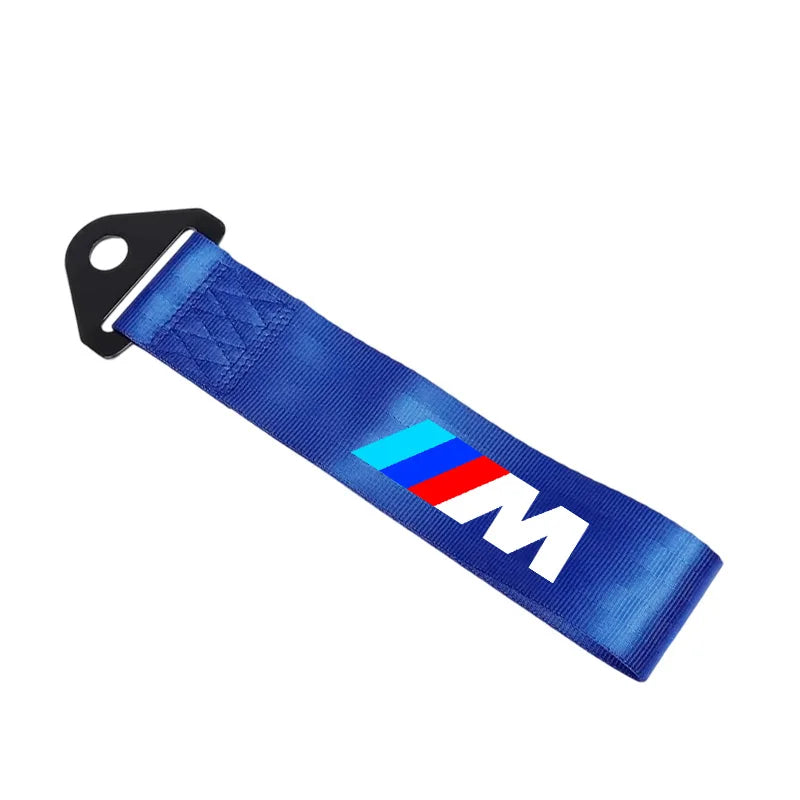 New Car Decorative Nylon Bumper Trailer Towing Ropes For BMW Performance M X1 X3 X5 E39 E46 E90 F20 E60 F30 M3 Auto Accessories