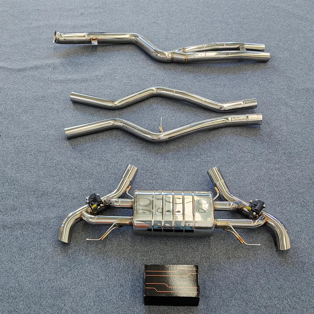 Tuning Catback Exhaust for  B58 G20 M340/M340I 3.0T Stainless Steel Exhaust Muffler with Valves Auto Performance Parts