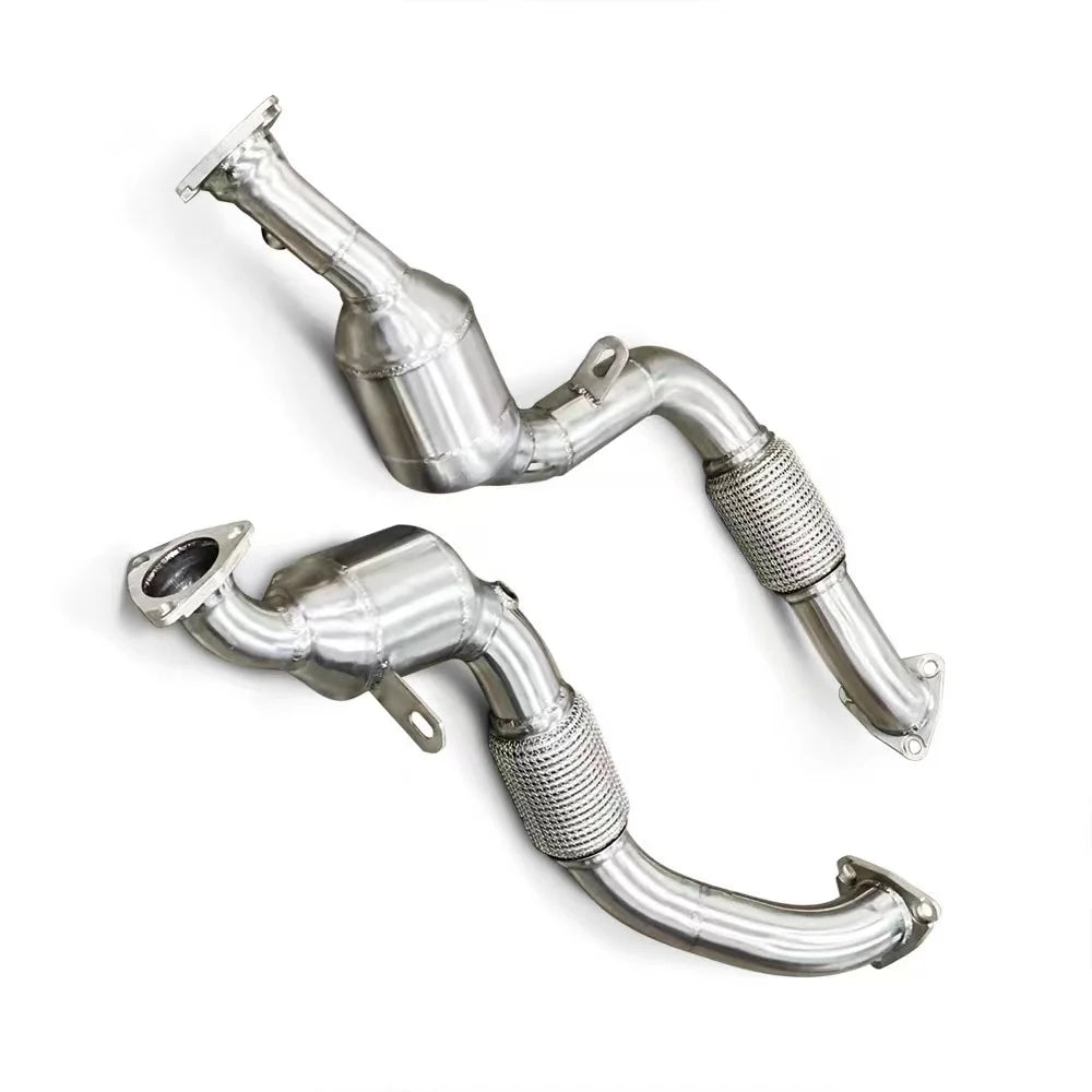 Stainless Steel Performance Car Accessories Suitable for 957 3.6/4.8T 2006-2010 Automotive Exhaust Downpipe