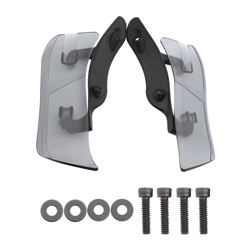 Adjustable Upper Fairing Side Wind Air Deflector Suitable for Harley Road Glide