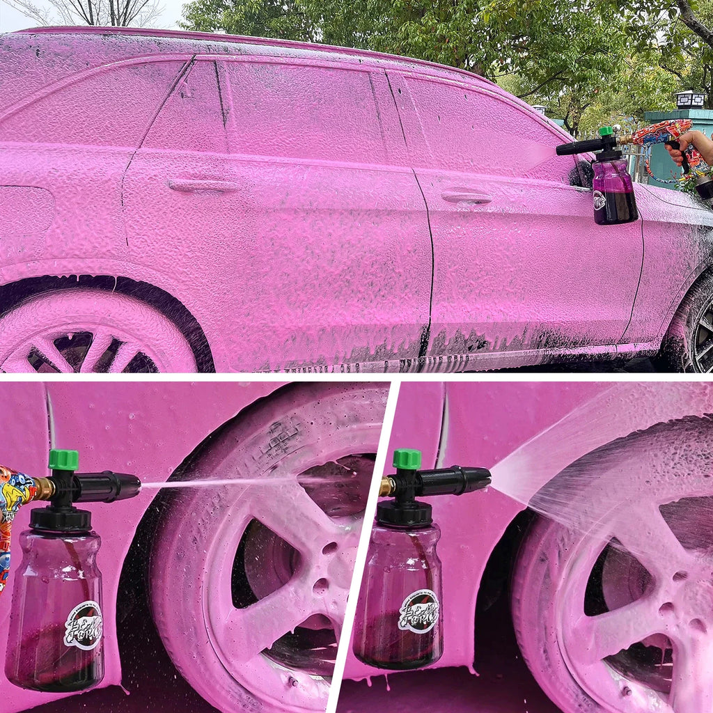 Pressure Washer Foam Lance Foam Nozzle Car Wash Foam Maker for Karcher Elitech Bort AR Bosch Michelin Pressure Washer