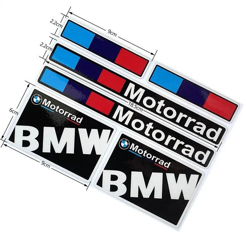 Car Body DIY Sticker Modification Waterproof Fuel Tank Reflective Decal For Bmw M Power Performance E30 E60 E90 i3 M5 M3 F10 F30