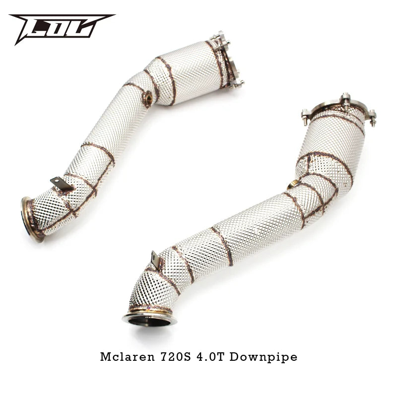 Boska Downpipe for  720s 4.0 2017-2019 High Flow Catted Downpipe Automotive Performance Accessories Exhaust Pipe