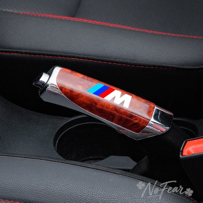 Car Gear Handbrake Cover Protector Sleeve For BMW Performance M Power E90 E91 E92 X3 X5 X6 M3 M5 E46 E39 F30 E60 F10 Car Sticker