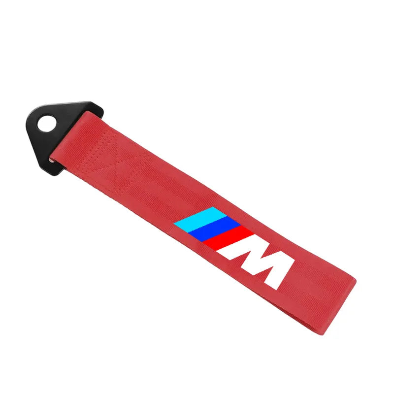 New Car Decorative Nylon Bumper Trailer Towing Ropes For BMW Performance M X1 X3 X5 E39 E46 E90 F20 E60 F30 M3 Auto Accessories