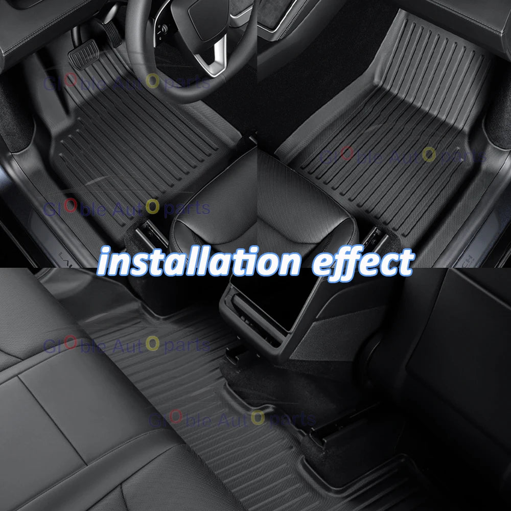 Floor Mats For 2025-2026 Tesla Model Y Juniper Premium/Performance TPE Floor Liner& Accessories Full-Door Sill Protective Cover