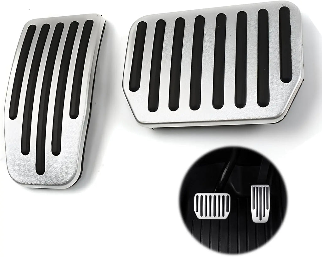 For Tesla Performance Pedal Pads Cover Foot Aluminum Non-Slip Pedals for Model Y(Juniper) Model 3(Highland) 3/Y 2017-2026