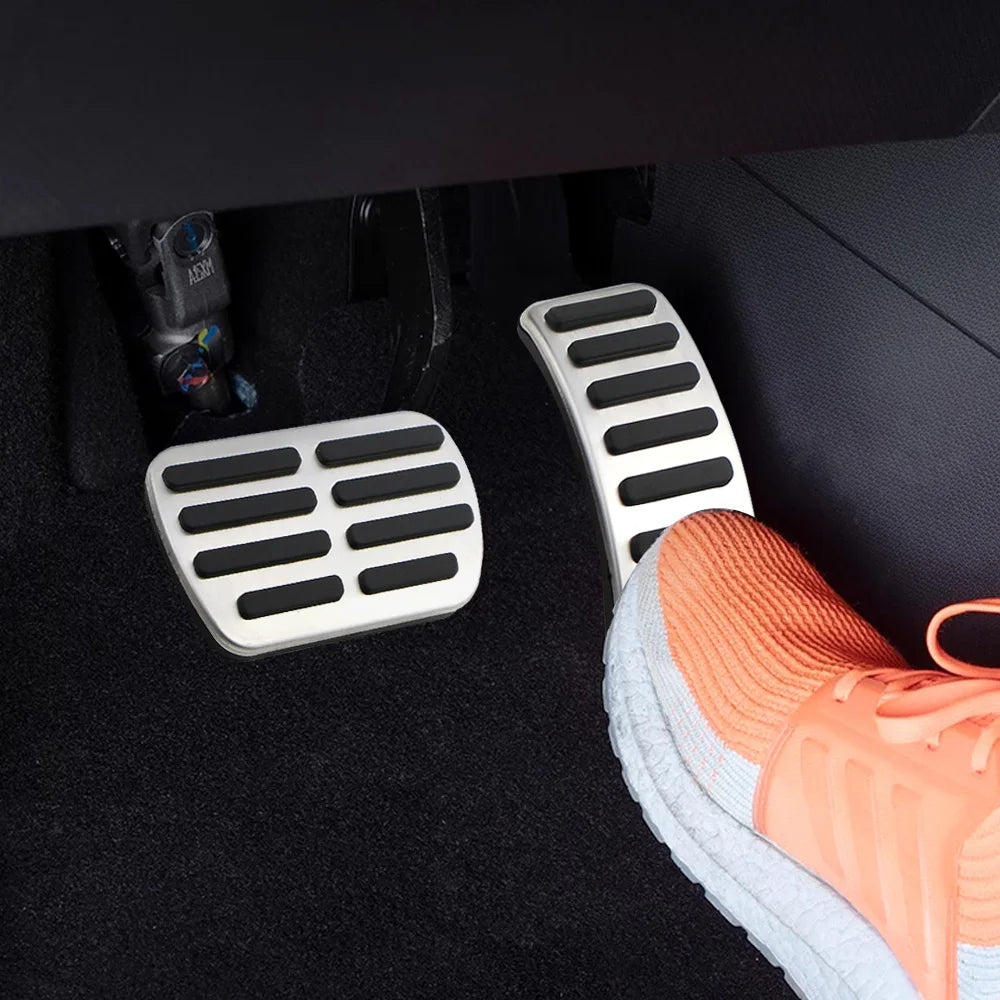Gas Brake Pedal Cover Pad for Geely Atlas Emgrand NL-3 Proton X70 Anti-slip Stainless Steel Pedal Car Accessories