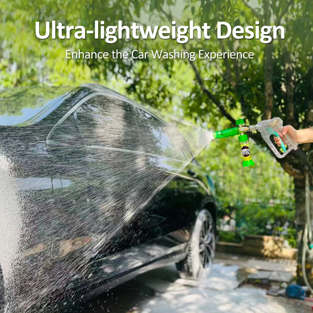 Pressure Magnetic Foam Cannon Pro with 1/4 Quick Connector 360°Adjustable Snow Foam Lance Car Wash Soap for Thick Foam
