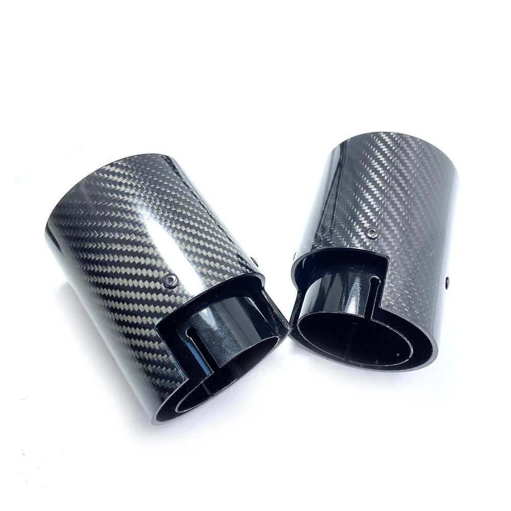 1PCS M Performance Carbon Fiber Exhaust Tip For BMW F87 M2 F80 M3 F82 F83 M4 Carbon Exhaust Tip Car Accessories