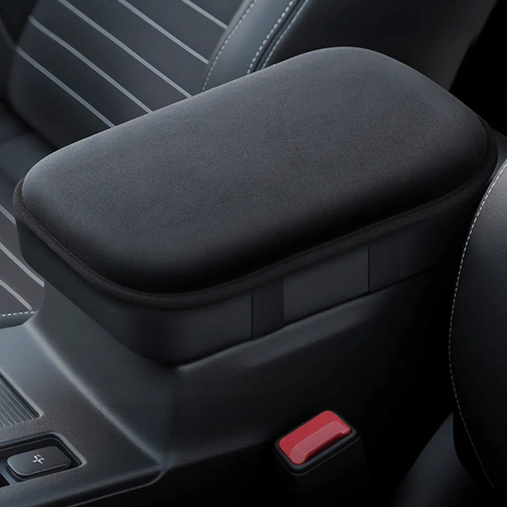 Car Armrest Box Pad Plush Car Center Console Protection Pad Soft And Comfortable Universal Auto Parts