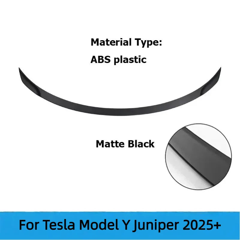 High-performance Matte Carbon Rear Trunk Spoilers Wing Tail For Tesla Model 3 Y Juniper 2026-2017 Tuning Accessories Refit