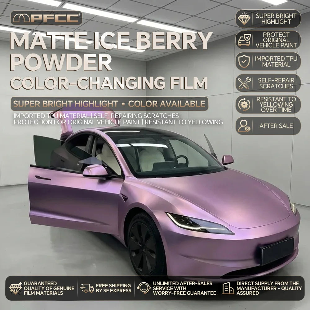 8.5thick TPU Car Paint Protection Film for Tesla Model 3 Highland Performance Version 2024-Up Anti-Scratch PPF Car Accessories