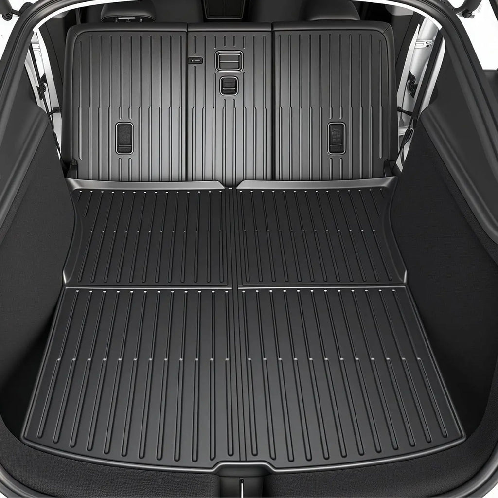 Floor Mats For 2025-2026 Tesla Model Y Juniper Premium/Performance TPE Floor Liner& Accessories Full-Door Sill Protective Cover