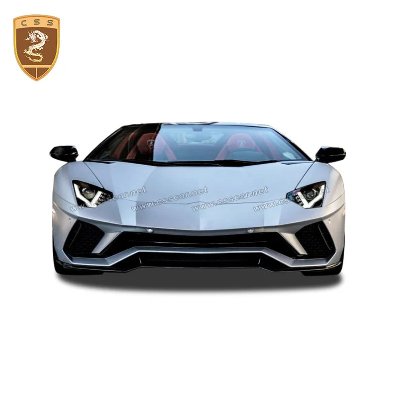For Lamborghini Aventador S 2014-2016 LP740 OEM Front Bumper Car Styling Carbon Fiber LP700 Front Lip Diffuser Auto Accessories