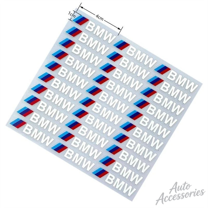 Car Body DIY Sticker Modification Waterproof Fuel Tank Reflective Decal For Bmw M Power Performance E30 E60 E90 i3 M5 M3 F10 F30