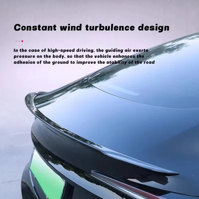 High-performance Matte Carbon Rear Trunk Spoilers Wing Tail For Tesla Model 3 Y Juniper 2026-2017 Tuning Accessories Refit