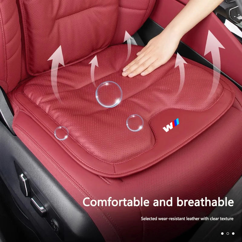 Car Breathable Seat Plush Cushion Velvet Pads Rear Seat Cover Sticker For BMW E46 E90 E60 E39 E36 E87 E92 E91 F20 X5 Performance