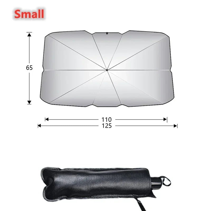 Baseus Windshield SunShade Umbrella Hemmed Edges Cover Protector Parasol Car Summer Sun Protection Front Window Sun Shade